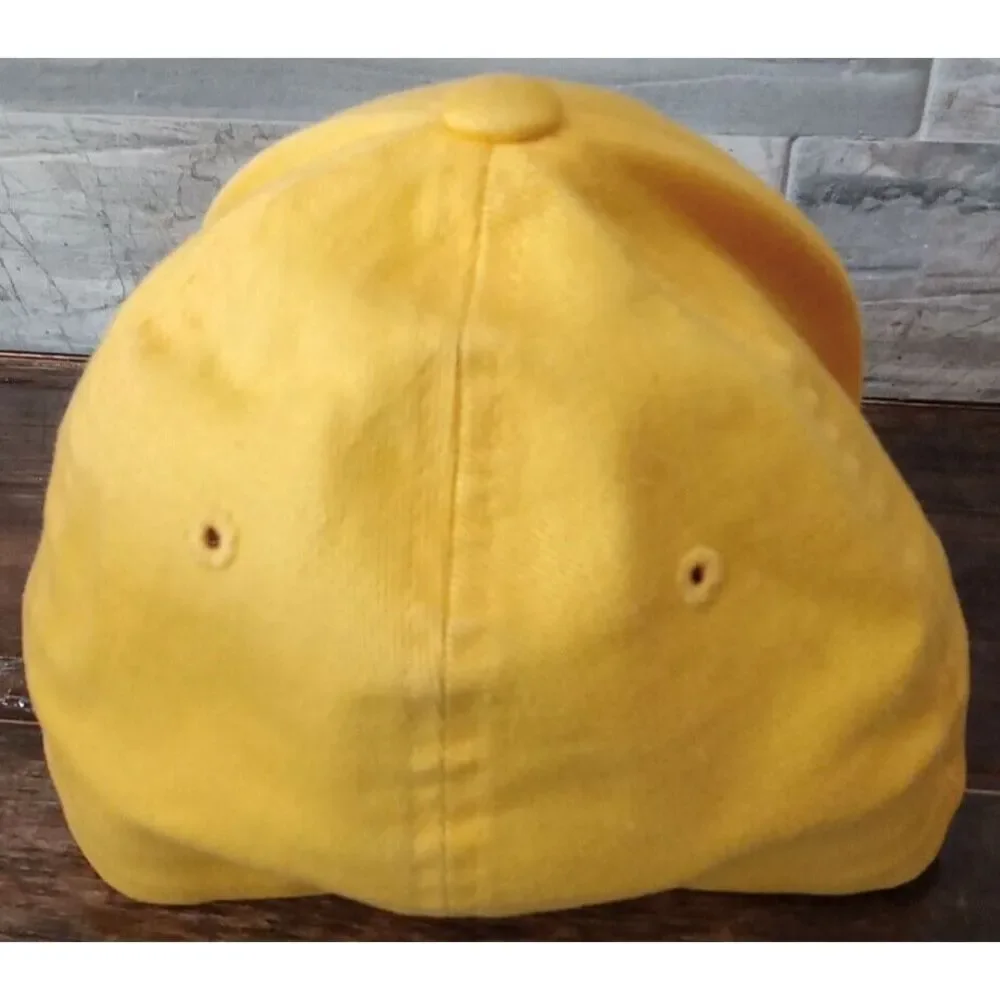 VTG Ninja Turtles Hat Ball Cap Fitted sm/med Yellow Green TMNT